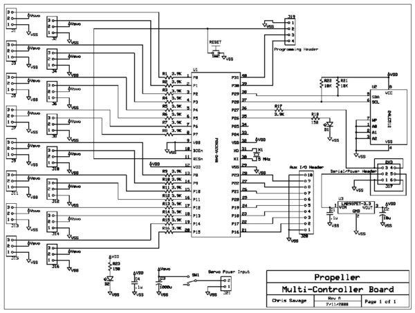 Propeller Multicontroller – Part 1 – Savage///Circuits
